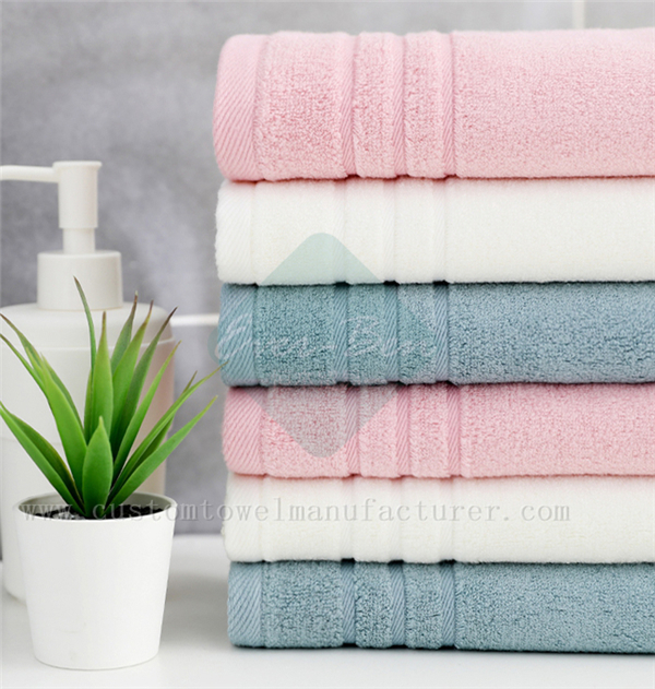 China Bulk Custom personalized bath towels Manufacturer